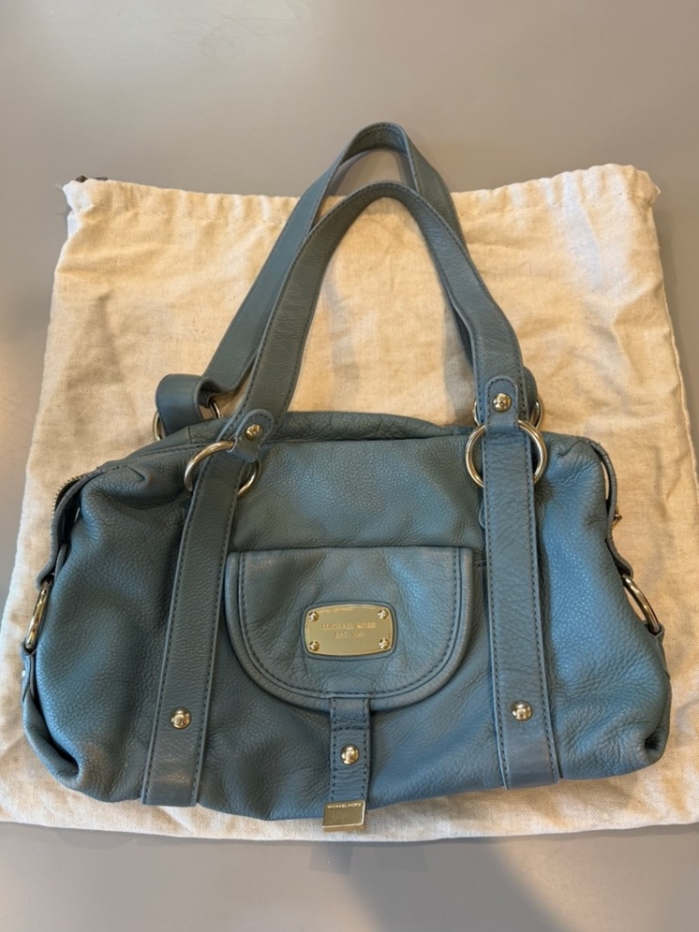 Michael Kors pebbled leather bag